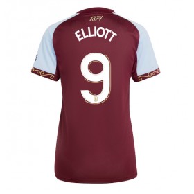 Dámské fotbalový oblečení Aston Villa Harvey Elliott #9 Domácí košile 2025-26 Krátkým Rukávem